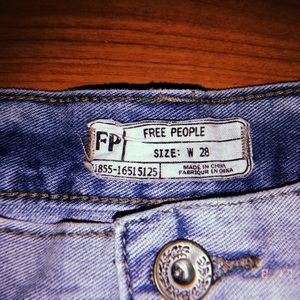 Size 28 FREE PEOPLE shorts